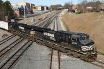 NS 9421 & 9212 lead train E25 across Boylan Junction